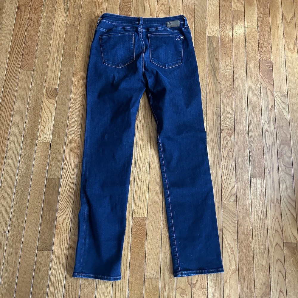 Mavi Mens 30x33 Dark Wash Marcus Slim Straight Leg Jeans Stretch - Picture 2 of 10